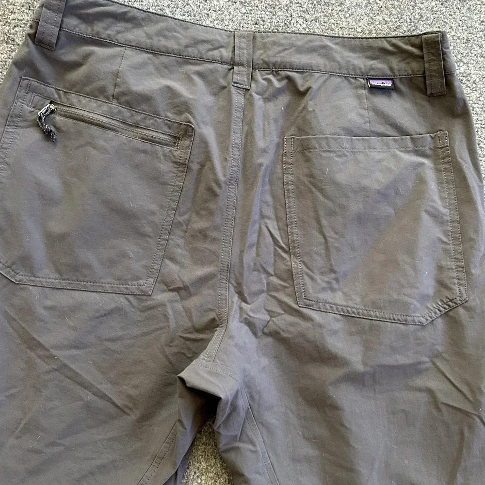 Patagonia Quandary Shorts Mens 32 Gray Hiking Stretch Lightweight 10" - Picture 14 of 15